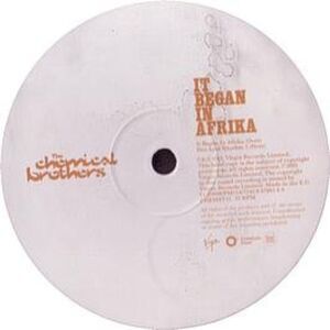 Chemical Brothers It Began In Africa 12" Single Vinyl ASW 38798-1B rare